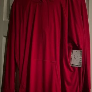 Lularoe Amber Solid Red 2xl BNWT